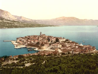 Korčula, Kroatien, ca. 1890 - 1900